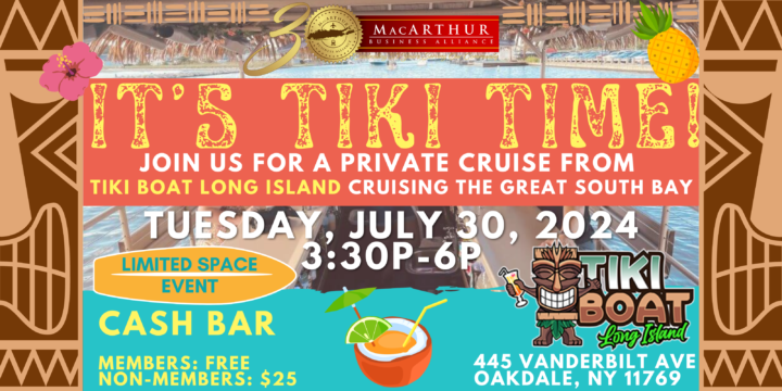 Private Cruise from Tiki Boat Long Island